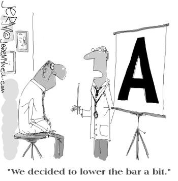 lower the bar by pat johnson